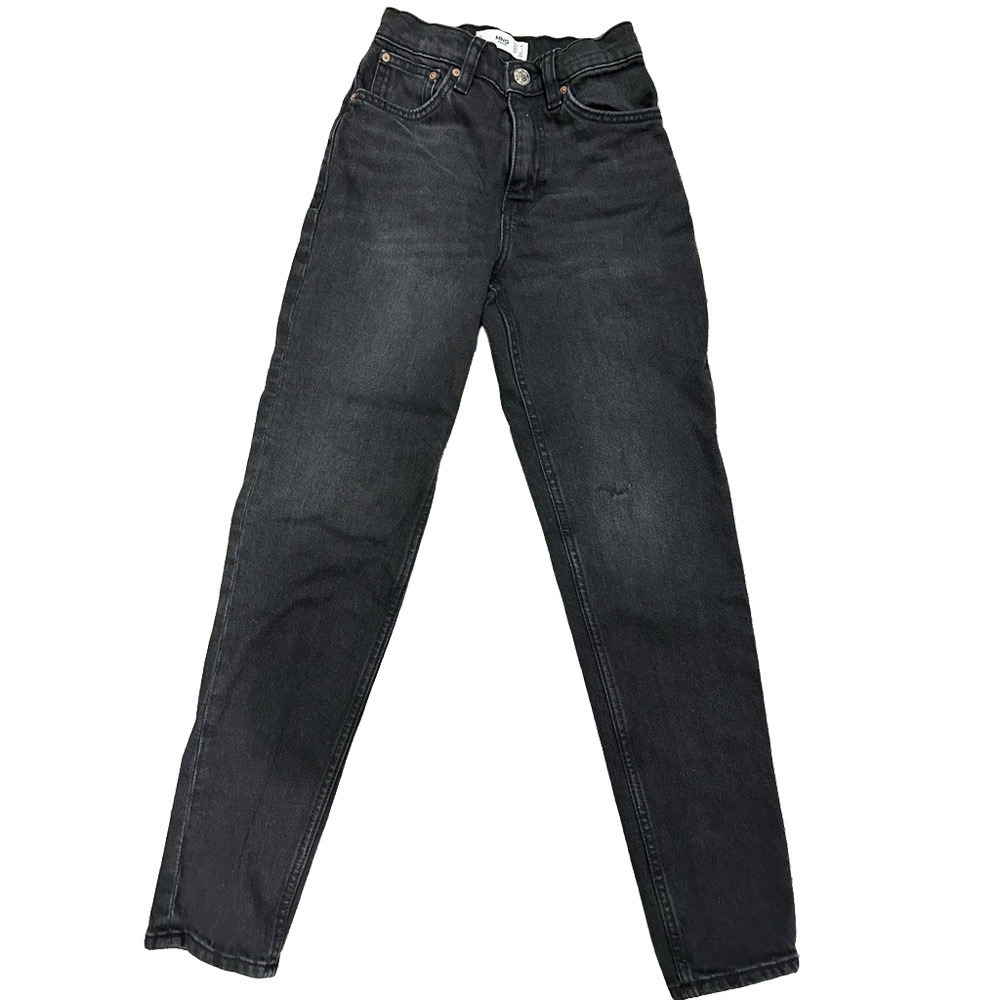 BLACK MANGO MOM JEANS